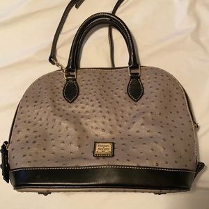 Dooney and bourke gray purse